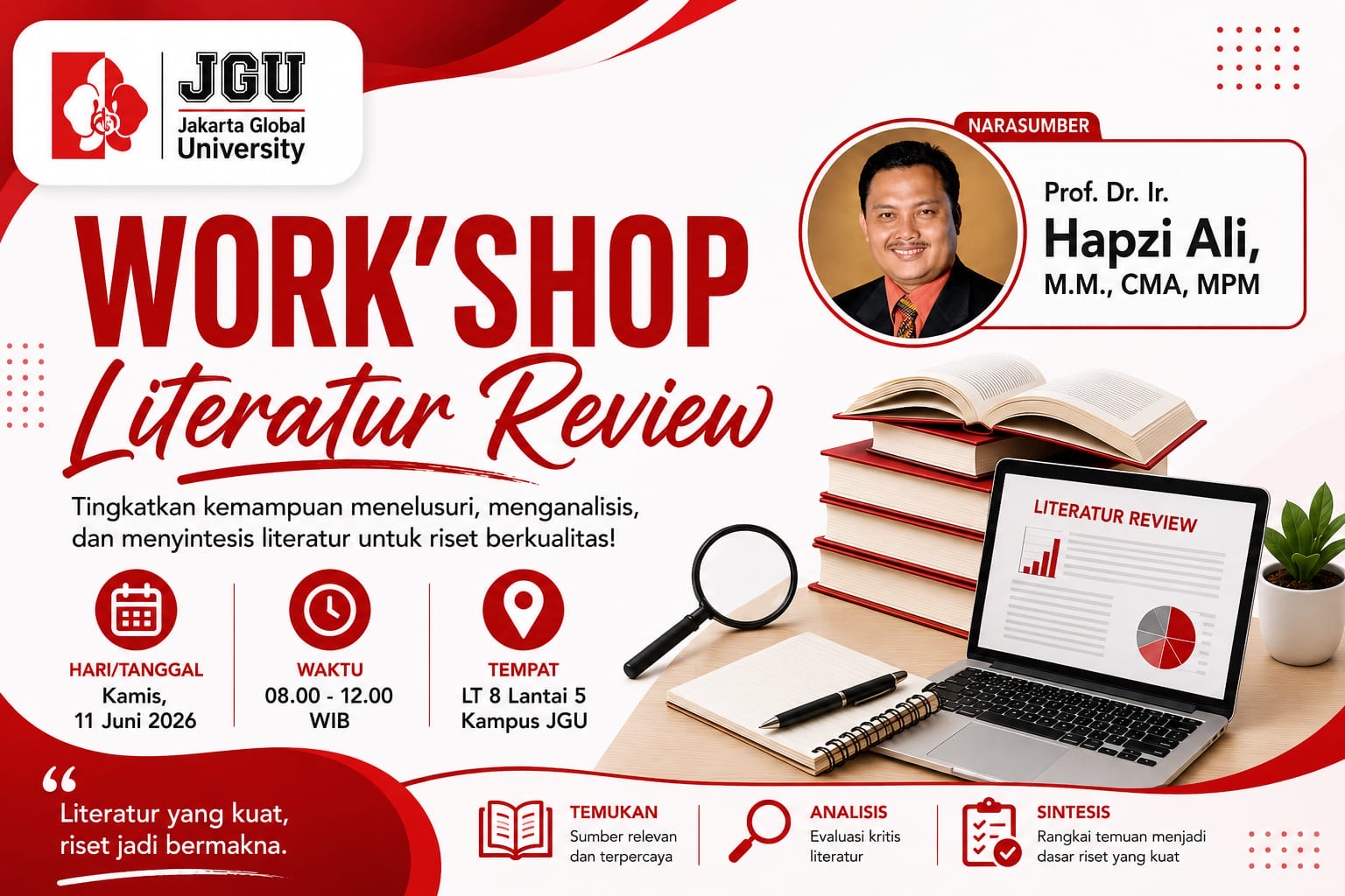 workshop literature review kampus jgu